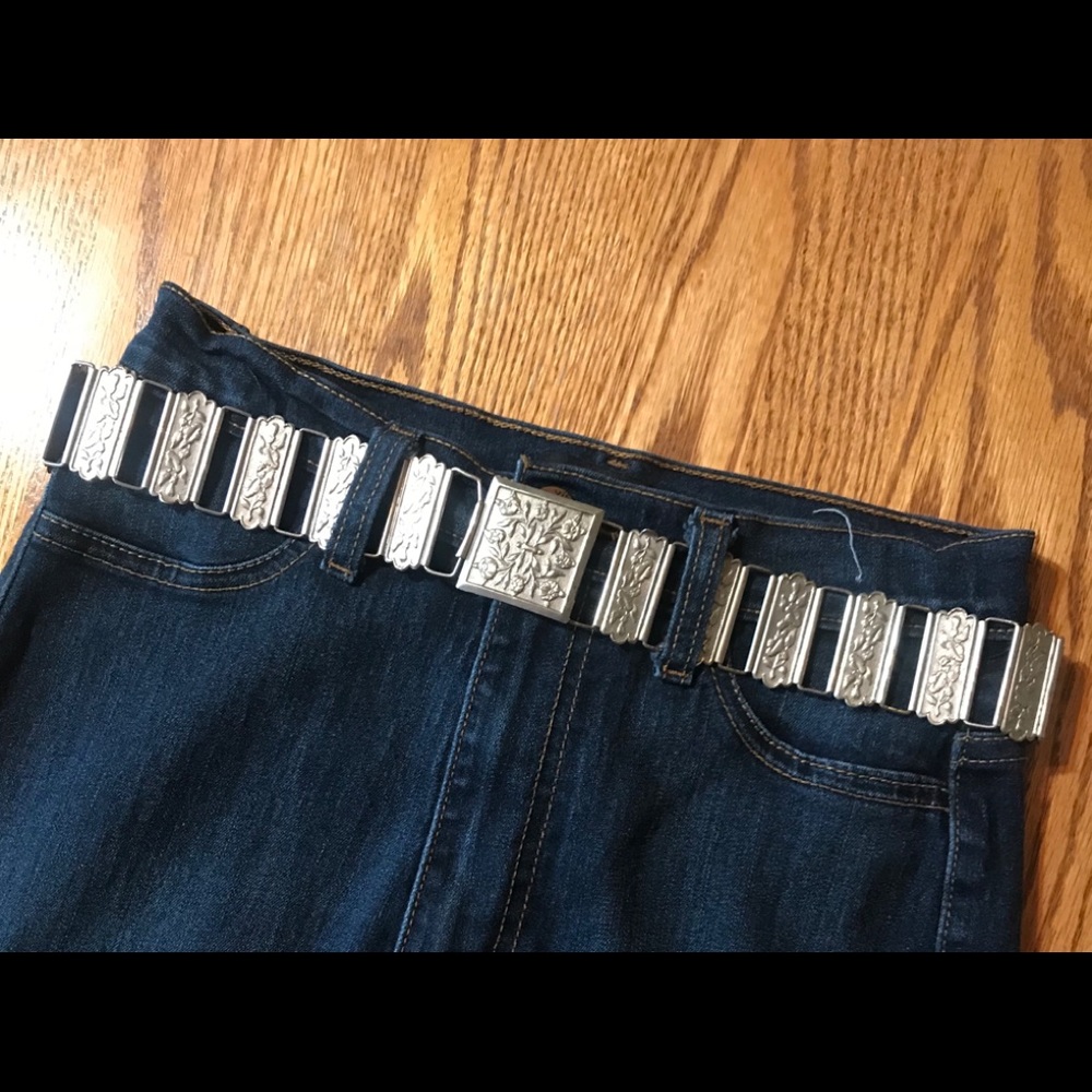 Vintage tin belt